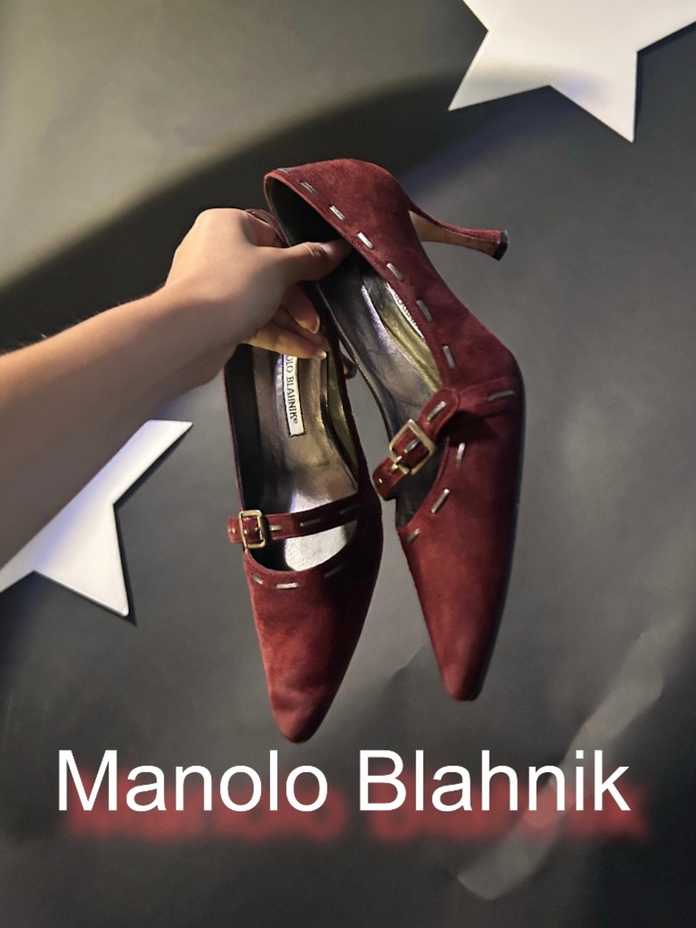 Rare Manolo Blahnik Mary Jane pumps